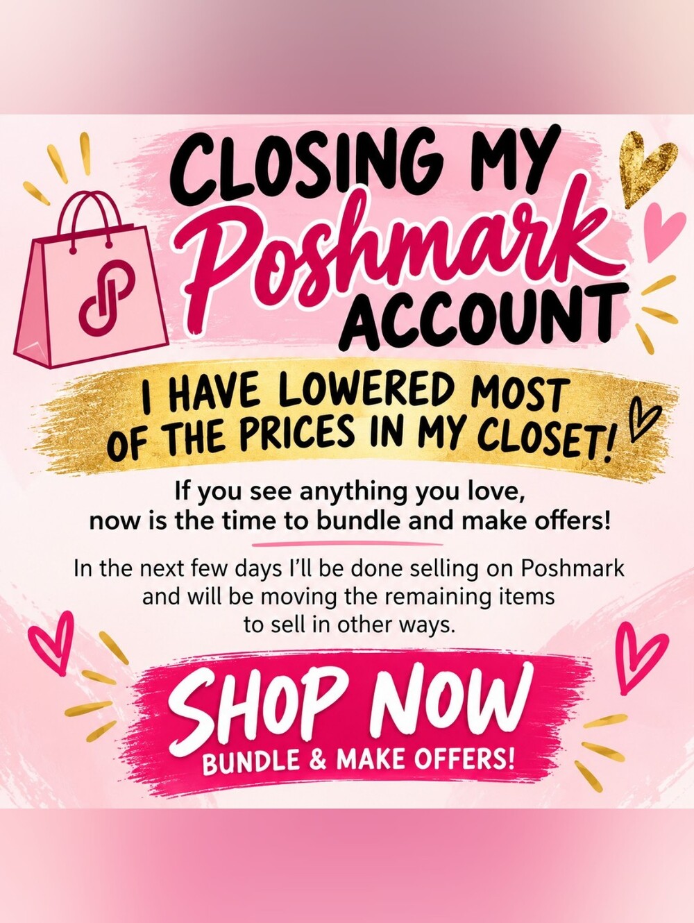 CLOSING MY CLOSET!